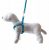 Smycz+szelki Soft Style Happet turkus XL2.5cm