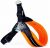 Treponti Tre Ponti RR200 Easy Fit Soft uprząż dla psa z zapięciem na Click  regulowany, pomarańczowy neonowy