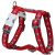 Trilus trilus DH-PP-RE firmy LG Nylon uprząż dla psa, pawprints, czerwony, L