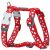 Trilus trilus DH-S5-RE-20 Nylon uprząż dla psa punktu, białe, czerwone, M
