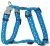 Trilus trilus DH-ST pokrowiec TQ 15 Nylon uprząż dla psa, gwiazdy, turkusowy, S