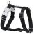 Trilus trilus DH-ZZ-BB-LG Nylon uprząż dla psa, czarna, L