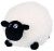 Trixie 36102 Shaun The Sheep zabawka dla dzieci Shirley plsch, 18 cm