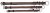 Trixie Obroża Fusion S M 30 45 cm/17 mm czarno/pomarańczowa