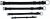 Trixie Obroża Premium S M 25 40 cm/15 mm czarna