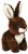 Trixie Pluszowa zabawka królik z dźwiękiem – 15 cm TX-3590