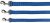 Trixie Premium Leine Smycz dla psa 2do 5mm / 1m 1szt. niebieska 20032 HB