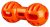 Trixie sztanga 33513 Soft & Strong, TPR, 14 cm, pomarańczowy