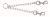 Trixie TX-2252 Chain Coupler, chromed 4011905022529