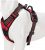 True Love tlh5651 Dog Outdoor Harness, m, czerwony