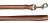 Zolux Color Line Smycz 10MM 1,2M Brązowa