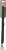 Zolux Smycz silikonowa – czarna 1,2m/15mm