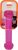Zolux Zabawka Tpr Pop stick 25 cm kol. różowy
